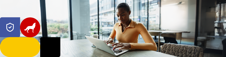 typing on her computer and Decoding the Exam Tools and Techniques